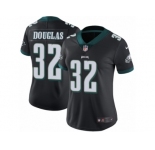 Women's Nike Philadelphia Eagles #32 Rasul Douglas Vapor Untouchable Limited Black Alternate NFL Jersey