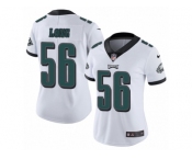 Women's Nike Philadelphia Eagles #56 Chris Long Vapor Untouchable Limited White NFL Jersey