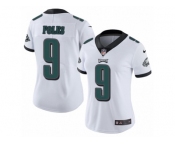 Women's Nike Philadelphia Eagles #9 Nick Foles Vapor Untouchable Limited White NFL Jersey