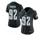 Women's Nike Philadelphia Eagles #92 Reggie White Limited Black Rush NFL Jersey