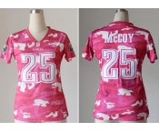 nike women nfl jerseys philadelphia eagles #25 mccoy pink[fashion camo]