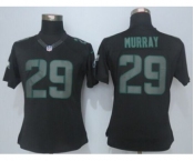 nike women nfl jerseys philadelphia eagles #29 murray black[nike impact limited][murray]