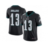 Youth Nike Philadelphia Eagles #13 Mack Hollins Limited Black Rush NFL Jersey