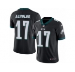 Youth Nike Philadelphia Eagles #17 Nelson Agholor Limited Black Rush NFL Jersey