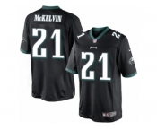 Youth Nike Philadelphia Eagles #21 Leodis McKelvin Limited Black Alternate NFL Jersey