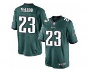 Youth Nike Philadelphia Eagles #23 Rodney McLeod Limited Midnight Green Team Color NFL Jersey