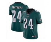 Youth Nike Philadelphia Eagles #24 Ryan Mathews Vapor Untouchable Limited Midnight Green Team Color NFL Jersey