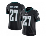 Youth Nike Philadelphia Eagles #27 Malcolm Jenkins Limited Black Rush NFL Jersey