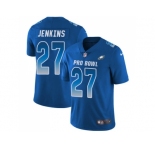 Youth Nike Philadelphia Eagles #27 Malcolm Jenkins Royal Stitched NFL Limited NFC 2018 Pro Bowl Jersey