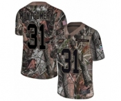 Youth Nike Philadelphia Eagles #31 Wilbert Montgomery Camo Rush Realtree Limited NFL Jersey
