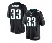 Youth Nike Philadelphia Eagles #33 Ron Brooks Limited Black Alternate NFL Jersey