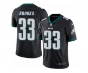 Youth Nike Philadelphia Eagles #33 Ron Brooks Limited Black Rush NFL Jersey