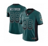 Youth Nike Philadelphia Eagles #36 Brian Westbrook Limited Green Rush Drift Fashion NFL Jersey
