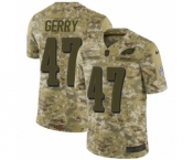 Youth Nike Philadelphia Eagles #47 Nate Gerry Limited Camo 2018 Salute to Service NFL Jersey