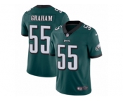 Youth Nike Philadelphia Eagles #55 Brandon Graham Vapor Untouchable Limited Midnight Green Team Color NFL Jersey