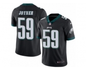 Youth Nike Philadelphia Eagles #59 Seth Joyner Limited Black Rush NFL Jersey