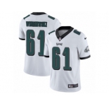 Youth Nike Philadelphia Eagles #61 Stefen Wisniewski Vapor Untouchable Limited White NFL Jersey