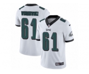 Youth Nike Philadelphia Eagles #61 Stefen Wisniewski Vapor Untouchable Limited White NFL Jersey