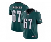 Youth Nike Philadelphia Eagles #67 Chance Warmack Vapor Untouchable Limited Midnight Green Team Color NFL Jersey