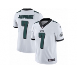 Youth Nike Philadelphia Eagles #7 Ron Jaworski Vapor Untouchable Limited White NFL Jersey