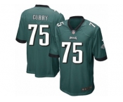 Youth Nike Philadelphia Eagles #75 Vinny Curry Midnight Green Team Color NFL Jersey