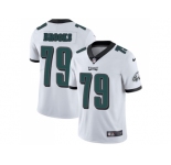 Youth Nike Philadelphia Eagles #79 Brandon Brooks White Stitched NFL Vapor Untouchable Limited Jersey