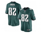 Youth Nike Philadelphia Eagles #82 Torrey Smith Limited Midnight Green Team Color NFL Jersey