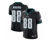 Youth Nike Philadelphia Eagles #88 Trey Burton Vapor Untouchable Limited Black Alternate NFL Jersey