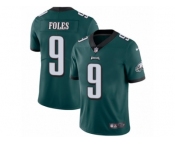Youth Nike Philadelphia Eagles #9 Nick Foles Vapor Untouchable Limited Midnight Green Team Color NFL Jersey