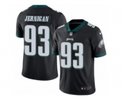 Youth Nike Philadelphia Eagles #93 Timmy Jernigan Limited Black Rush NFL Jersey
