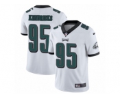 Youth Nike Philadelphia Eagles #95 Mychal Kendricks Vapor Untouchable Limited White NFL Jersey