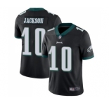 Youth Philadelphia Eagles #10 DeSean Jackson Black Alternate Vapor Untouchable Limited Player Football Jersey