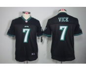 nike youth nfl jerseys philadelphia eagles #7 vick black[nike]