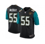 Men Nike Jacksonville Jaguars #55 Lerentee McCray Game Black Alternate NFL Jersey