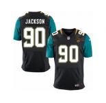 Men's Nike Jacksonville Jaguars #90 Malik Jackson Elite Black Alternate NFL Jersey