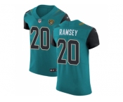 Nike Jacksonville Jaguars #20 Jalen Ramsey Teal Green Team Color Men Stitched NFL Vapor Untouchable Elite Jersey