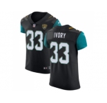 Nike Jacksonville Jaguars #33 Chris Ivory Black Alternate Men Stitched NFL Vapor Untouchable Elite Jersey