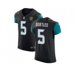 Nike Jacksonville Jaguars #5 Blake Bortles Black Alternate Men Stitched NFL Vapor Untouchable Elite Jersey