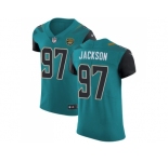 Nike Jacksonville Jaguars #97 Malik Jackson Teal Green Team Color Men Stitched NFL Vapor Untouchable Elite Jersey