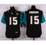 nike nfl jerseys jacksonville jaguars #15 robinson black[Elite]