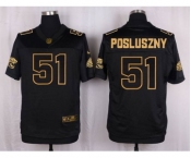 nike nfl jerseys jacksonville jaguars #51 posluszny black gold collection[Elite]