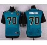 nike nfl jerseys jacksonville jaguars #70 bowanko green[Elite]