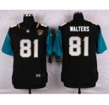 nike nfl jerseys jacksonville jaguars #81 walters black[Elite]