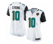 Women Nike Jacksonville Jaguars #10 Jaelen Strong Game White NFL Jersey