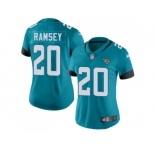 Women Nike Jacksonville Jaguars #20 Jalen Ramsey Teal Green Team Color Stitched NFL Vapor Untouchable Limited Jersey