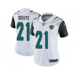Women Nike Jacksonville Jaguars #21 A.J. Bouye White Stitched NFL Vapor Untouchable Limited Jersey