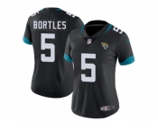 Women Nike Jacksonville Jaguars #5 Blake Bortles Black Alternate Stitched NFL Vapor Untouchable Limited Jersey