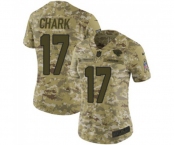 Women's Jacksonville Jaguars #17 DJ Chark Limited Camo 2018 Salute to Service Football Jersey