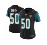 Women's Nike Jacksonville Jaguars #50 Telvin Smith Vapor Untouchable Limited Black Alternate NFL Jersey