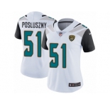 Women's Nike Jacksonville Jaguars #51 Paul Posluszny White Vapor Untouchable Limited Player NFL Jersey